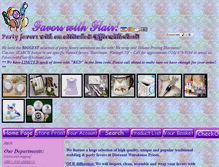 Tablet Screenshot of favorswithflair.com